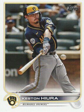 Keston Hiura - 2022 Topps Series 1 Baseball Card